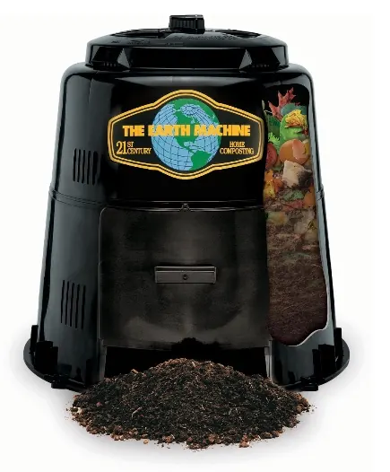 The Earth Machine home composting bin