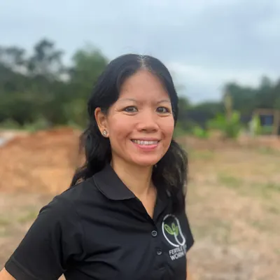 Portrait of Olivia, Chief Operating Officer at Fertile Earth