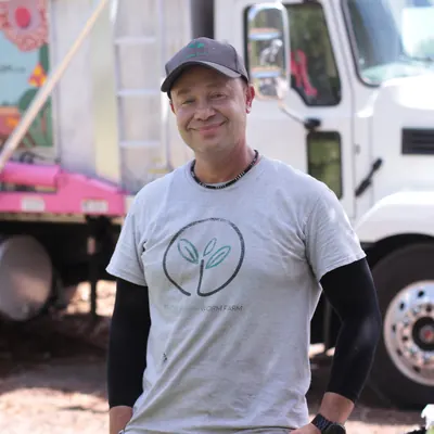 Portrait of Paul, Lead Driver at Fertile Earth