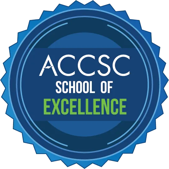 ACCSC School of Excellence seal