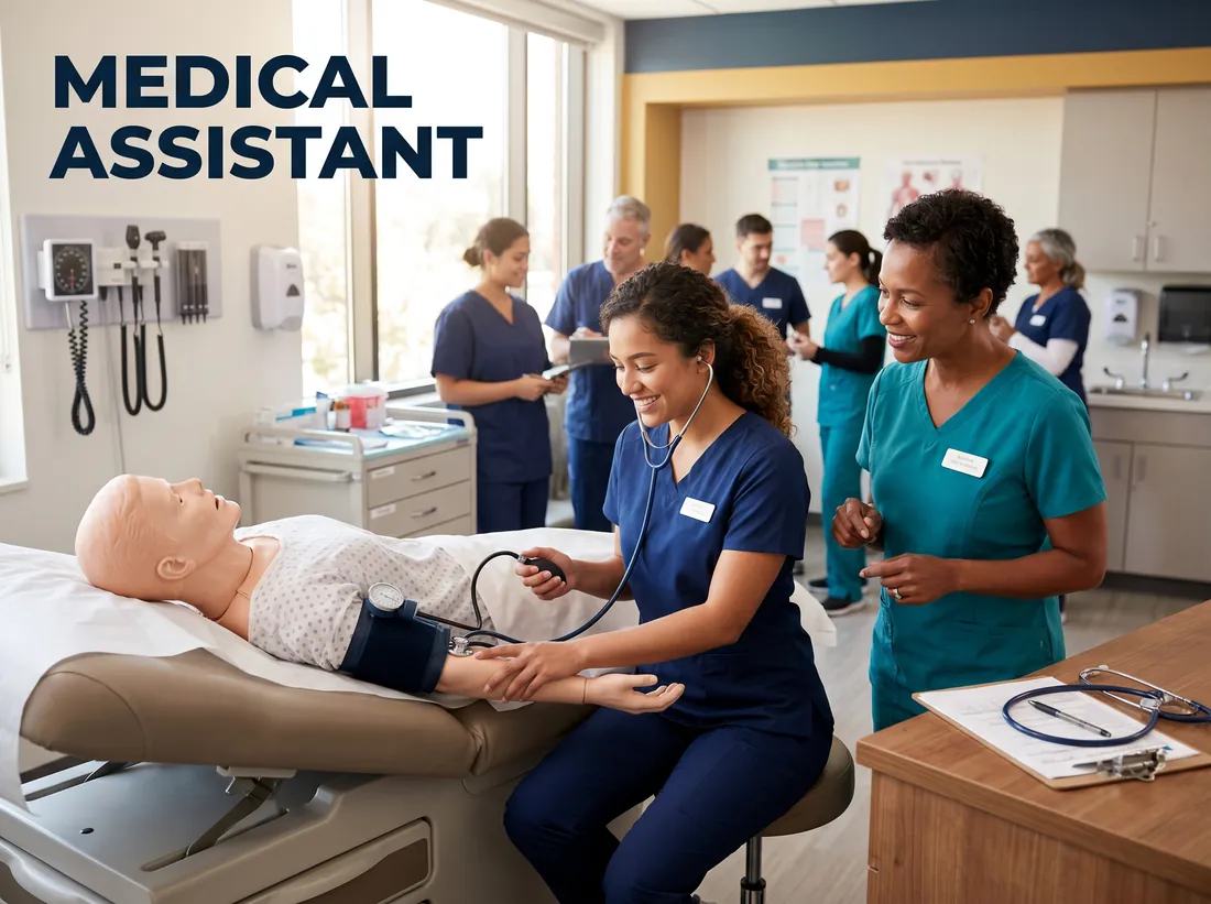 Medical Assistant (MA) training at Quest Nursing Education Center